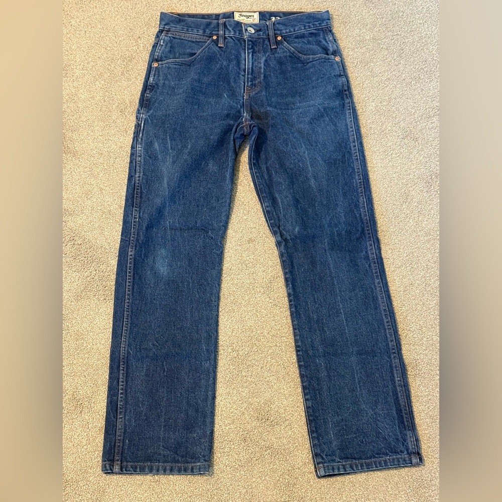 Seager Autry Jean. Size 32 in their antique wash.